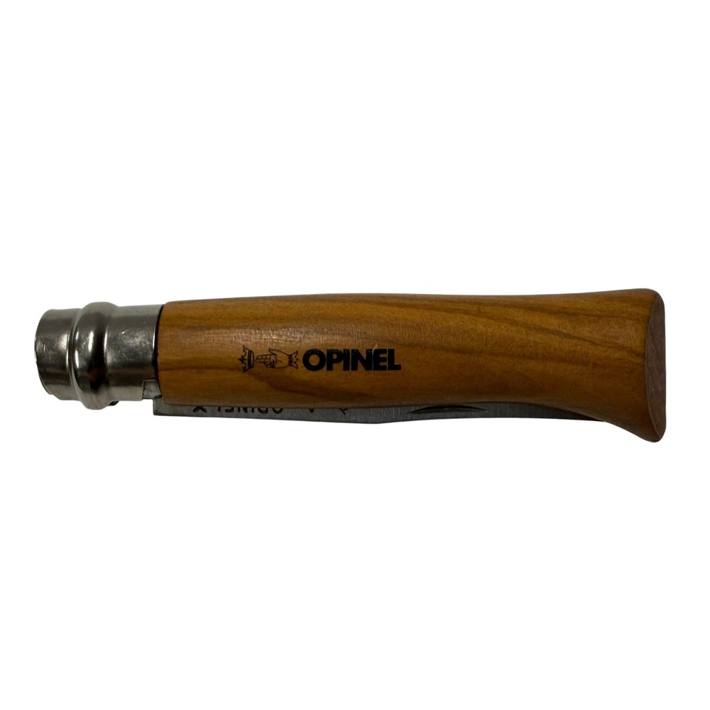 Opinel No 06 Stainless Steel Folding Pocket Knife Beechwood Handle Inox France